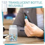 20 Pack of 4oz Wide Mouth Sample Bottles