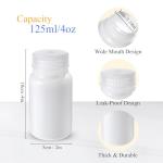 30 Pcs Wide Mouth Reagent Bottles - 4 oz