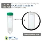50ml Centrifuge Tube with Screw Cap - 500 Pack
