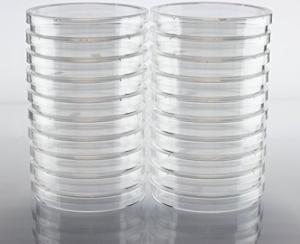 Sterile 100mm Vented Petri Dishes with Lids - 20 Pack
