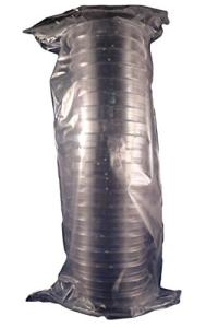 20 Sterilized 100mm Petri Dishes - 20 Pack