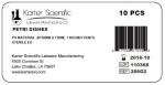 Sterile Plastic Petri Dishes, 150x15mm, Pack of 10