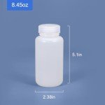 UMETASS 8.4 oz Leak-proof Lab Reagent Bottles (2)