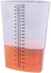 Triangular Graduated Plastic Beakers - 32 oz, 10 Pack