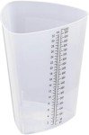 Triangular Graduated Plastic Beakers - 32 oz, 10 Pack