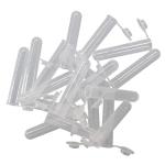 50pcs 10ml Clear Centrifuge Tubes with Caps