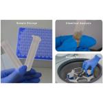 50pcs 10ml Clear Centrifuge Tubes with Caps