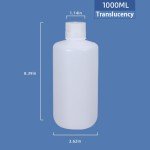 ASEVAT 1000ml Leak Proof Chemical Container Set