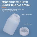 UMETASS 4oz Plastic Reagent Bottles - 10 Pack