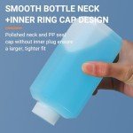 UMETASS 4oz Plastic Reagent Bottles - 10 Pack