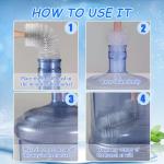 3-Pack Long Handle Bottle Brushes with Caps