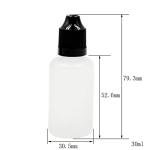 NANSHINE 30ML LDPE Squeeze Dropper Bottles (20 Pack)