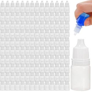 150 Pcs 5ML Plastic Dropper Bottles Set