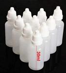 12PCS 30ml Squeezable Dropper Bottles