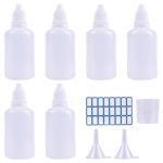 50ML Plastic Dropper Bottles - Set of 6