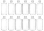 EISCO 12-Pack 250ml Narrow Mouth Reagent Bottles