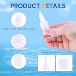 50ML Plastic Dropper Bottles - Set of 6