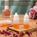 Umigy 200 Pcs Small Plastic Dropper Bottles