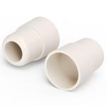 Labasics 10-Pack Natural Rubber Stopper for Lab Glassware