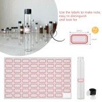30ml Clear Glass Vials with Screw Caps - 25PCS