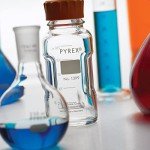 Pyrex 100mL Round Glass Media Storage Bottles
