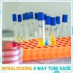 10 Pcs Double-Sided Microcentrifuge Tube Rack