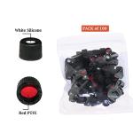 Amber 2 ML Autosampler Vials with Black Caps