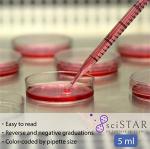 SciStar 5mL Sterile Serological Pipettes (50 Pack)