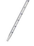 EISCO 2ml Class A Serological Pipette with Blue Gradations