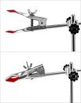 Steel Lab Stand Support Set with Clamps