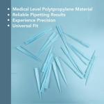 Visosci 1000uL Blue Pipette Tips - 1000 Pack