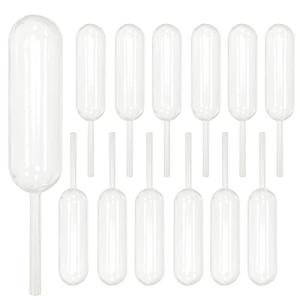 50 Clear Plastic 4ml Cupcake Pipettes