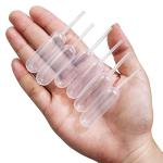 50 Clear Plastic 4ml Cupcake Pipettes
