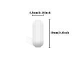 10mm PTFE Magnetic Stirrer Stir Bar Set - 4 Pcs