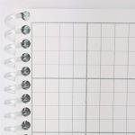 Cleanroom Notebook with Engineering Grid, 8.5" x 11