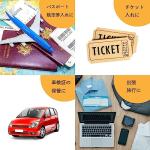 Lihit Lab Travel Pocket Case - Orange F7526-4