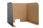 70" x 23" Black Desktop Privacy Screen - 24 Pack