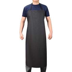 VWELL Waterproof Vinyl Rubber Chemical Resistant Apron
