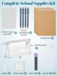 48-Piece School Supplies Kit for Students