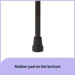 Medline Lightweight T-Handle Walking Cane for Balance