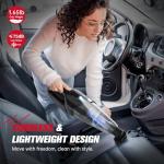 Cordless Handheld Vacuum with LED and USB Charge