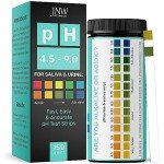 pH Test Strips for Urine and Saliva - 150 Pack