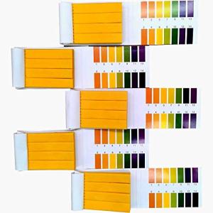 Jimitop pH Test Strips - 5 Pack, 400 Strips
