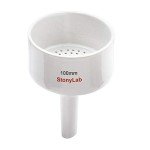 StonyLab 100mm Porcelain Buchner Funnel