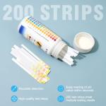 200 pH Test Strips for Accurate Testing