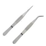 Maxmoral Stainless Steel Lab Tweezers Set – 2pcs