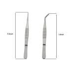 Maxmoral Stainless Steel Lab Tweezers Set – 2pcs