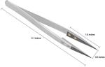Precision Black Pointed Ceramic Tip Tweezers
