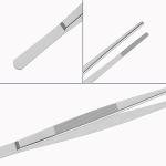 4-Pack 5-Inch Stainless Steel Tweezers Set