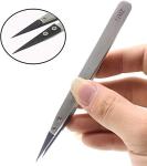 Precision Black Pointed Ceramic Tip Tweezers